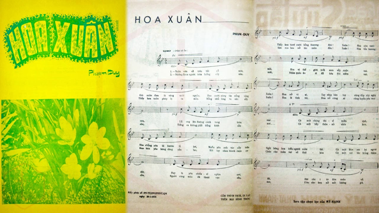 Hình ảnh Tờ Nhạc Xưa