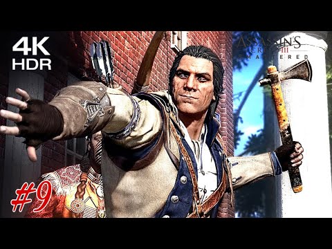 Assassin's Creed 3 Remastered 4K RTX HDR + Ray tracing Walkthrough Gameplay Part -9 (Complete Story)
