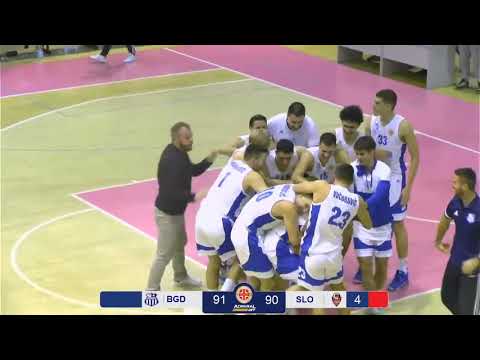 Koš Danila Labovića za pobedu OKK Beograda protiv užičke Slobode