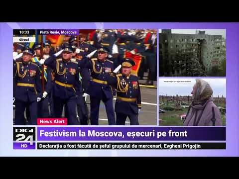 Știrile orei 10 la Digi24 - 9 mai