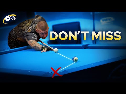 Des joueurs de billard professionnels ratent des coups « faciles » 😱