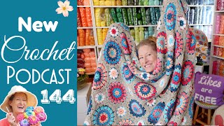 Finally its Frank!  New Crochet Knitting Podcast 1