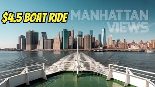 This $4.5 Boat Ride is New York’s BEST Kept Secret! Panoramic NYC view