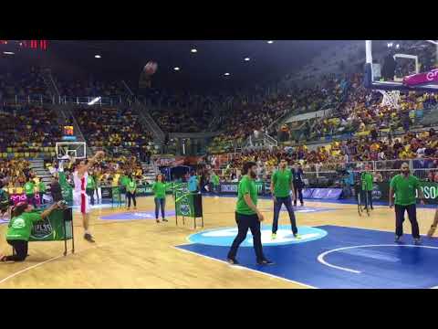 Gerard Jofresa en el concurso de triples de la ACB