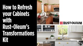 Refresh Your Cabinets with Rust-Oleum’s Transformations Kit