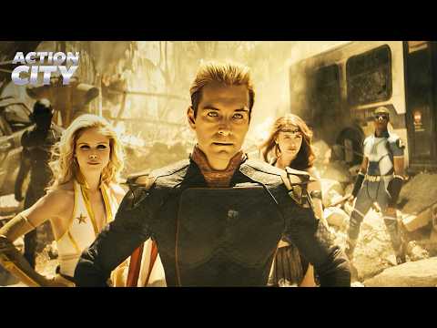 Dawn of the Seven Movie Premiere Scene | The Boys (Antony Starr, Erin Moriarty)