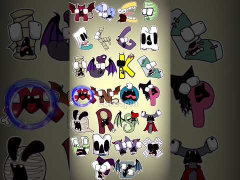 АЛФАВИТНЫЕ ЗНАНИЯ от A до Z, но версия на Хэллоуин - МЕМ-АНИМАЦИЯ ПО АЛФАВИТНЫМ ЗНАНИЯМ - abcdefg...