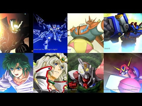 Super Robot Wars 30: All Final Attacks & Combinations + Villain Attacks