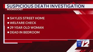 Woman found dead in Woonsocket home