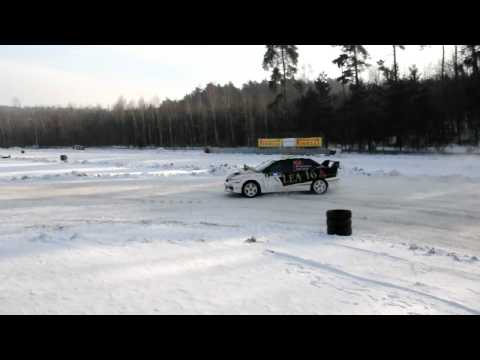 FJS 28-01-2012 - T. Mikołajczyk - Mitsubishi Evo IX - Śnieg!!!