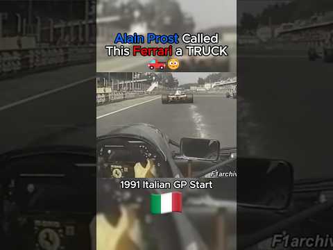 Alain Prost Called This Ferrari a Truck