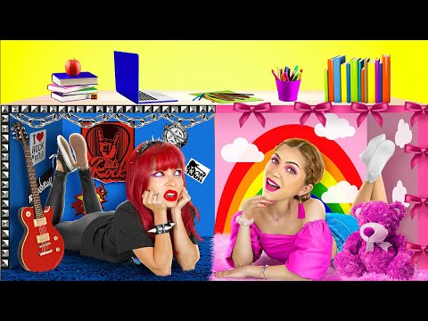 GUTER VS BÖSER ZWILLING IM GEHEIMZIMMER || Escape Room der Zwillingsschwester von 123 GO! CHALLENGE