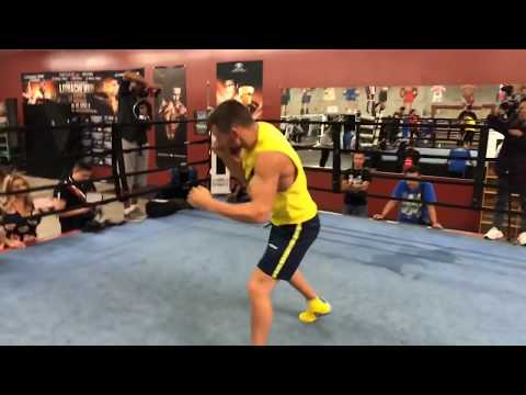 Vasyl Lomachenko Workout & Interview - esnews boxing