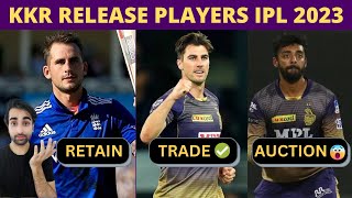 KKR Top 5 Confirm RELEASE PLAYERS List IPL Trade Window 2023 | IPL 2023 Mini Auction | Five Sportz