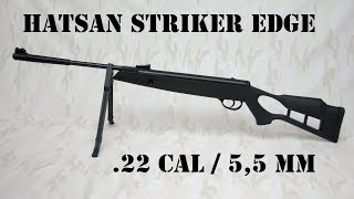 preview picture of video 'Hatsan Striker Edge .22 cal break barrel spring powered airrifle [no vortex]'