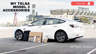 My Tesla Model 3 Accessories