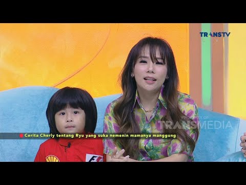 Anaknya Berbakat, CHERLY JUNO Liat RYU Pengen Jadi Penyanyi #BestMoment #PagiPagiAmbyar