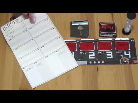 Kódfejtő társasjáték - d3meeples