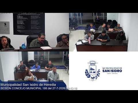 Sesión Ordinaria No. 0186-2026 del 27 de Julio 2026