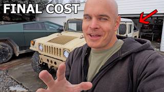 How Much did My EV Humvee Conversion *actually* Cost?!