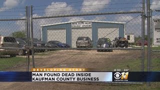 Car Business Owner Found Dead In Kaufman County