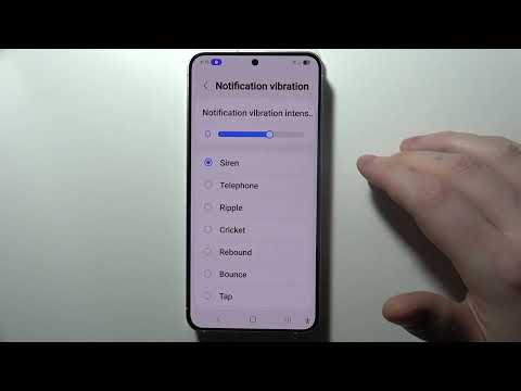 How to Edit Vibration Pattern of Notifications In Samsung Galaxy S25+