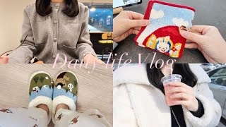 【Vlog】社会人5年目OLのDailyVlog🧖🏻‍♀️✨京都ご飯🍕｜familiar🧸｜OOTD🛍️｜日記📔