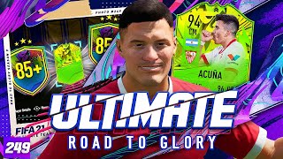 FOF PACKED FROM 85+ SBC!!!! ULTIMATE RTG #249 - FIFA 21 Ultimate Team Road to Glory