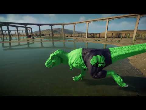 Ultimate MINECRAFT Velociraptor VS Rex Battle