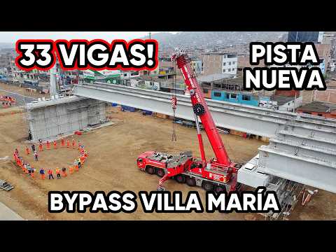 🚨 YA INSTALARON 33 VIGAS! BYPASS VILLA MARÍA en PISTA NUEVA - AVANCES JUNIO 2026