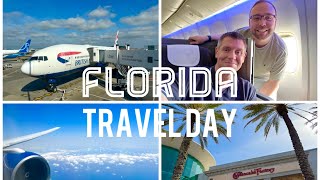 FLORIDA TRAVEL DAY - APRIL 2025 - London to Orlando / British Airways LGW-MCO