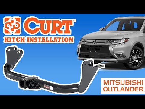 Hitch Installation on a 2018 Mitsubishi Outlander (Curt CMF13398)