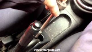 Ford Fiesta Handbrake Adjustment