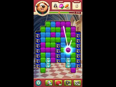 Toon Blast Level 8513 - NO BOOSTERS 🐻🐺🐱 | SKILLGAMING ✔️