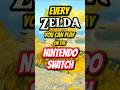 Every Zelda You Can Play On The Nintendo Switch