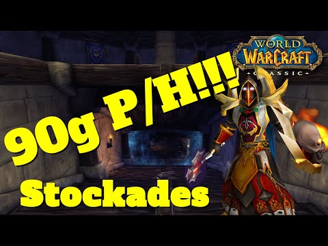 Wow Classic Gold Farm | 90g P/H | Stockades | Revisited Roly The Holy Paladin