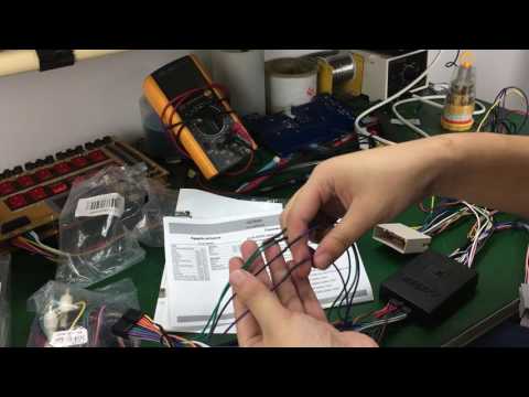 Ford F-150 Focus Edge Lincoln, Explain wiring Axxess interface harness Install JOYING car stereo