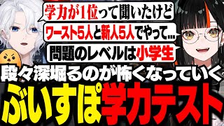 蝶屋はなびがぶいすぽの学力テストで１位だった話を、深堀りしない方がいいと察する切嘛＆ちーの【 切嘛 / ARC Raiders 】