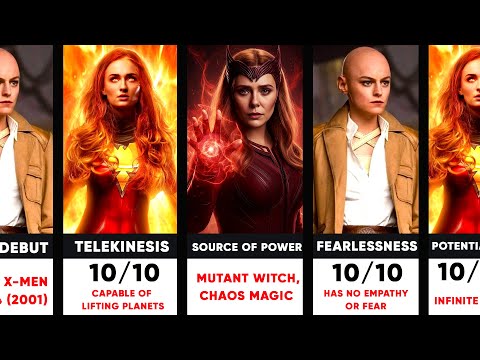 Jean Grey vs Scarlet Witch vs Cassandra Nova - Full Stats [who wins?]