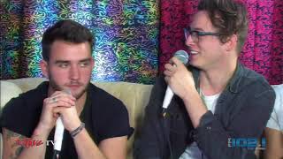 The Wrecks backstage interview at FM 102/1's Big Snow Show 12 video