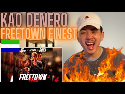 Kao Denero - Freetown Finest Ft. CJ West, Xclusive Brothers AMERICAN REACTION! Sierra Leone Music 🇸🇱