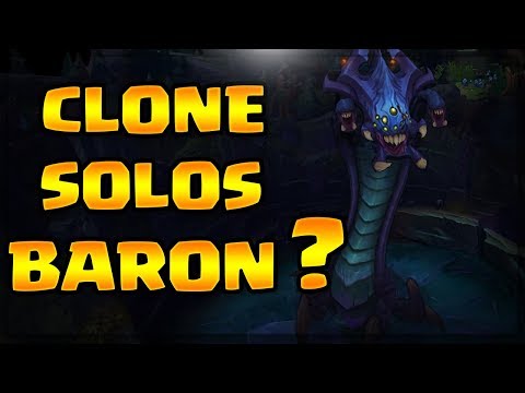 Shaco's Clone Can Actually Solo Baron