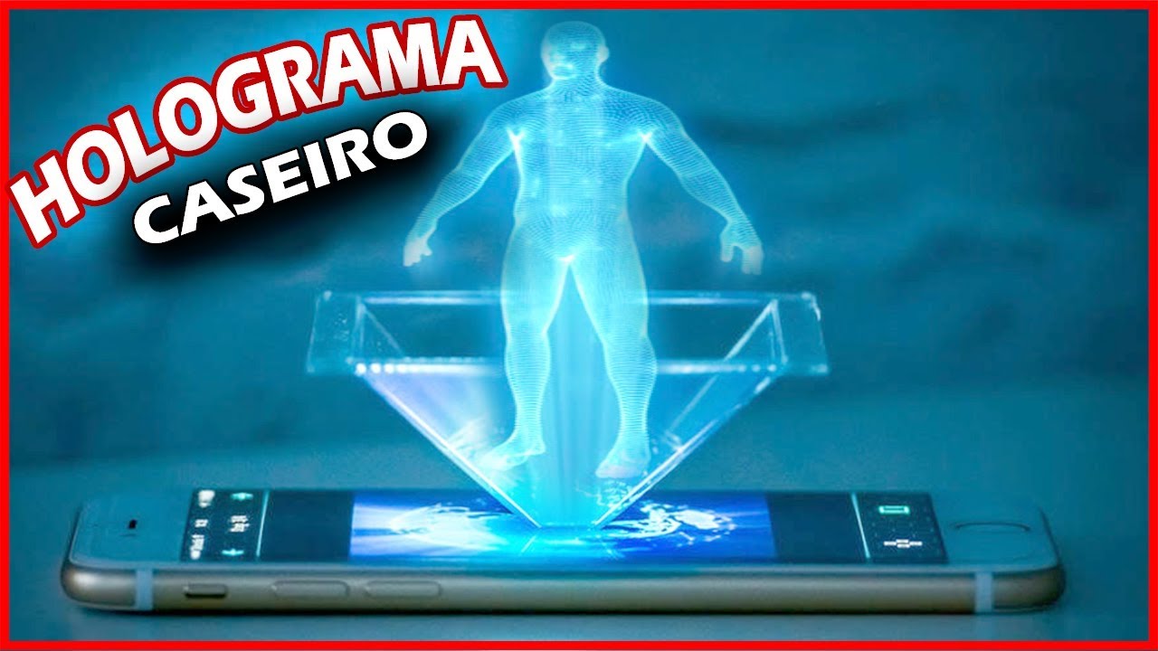 Como Fazer um Holograma ( Fácil de mais )