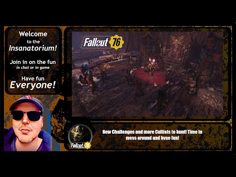 #Fallout76 Season 16: New Challenges and more Cultists to hunt! Time to mess around and hvae fun!