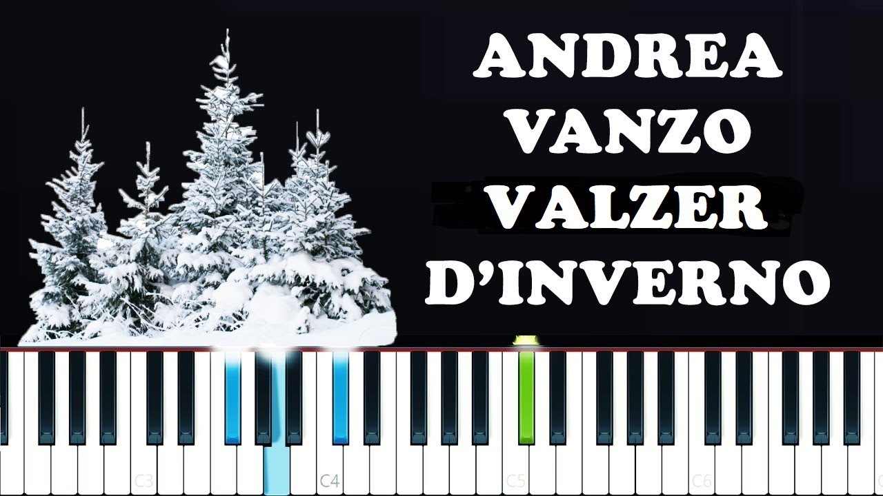 Andrea Vanzo - Valzer d'Inverno (Piano Tutorial)