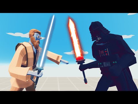 DARTH VADER vs EVERY UNIT | Totally Accurate Battle Simulator-TABS