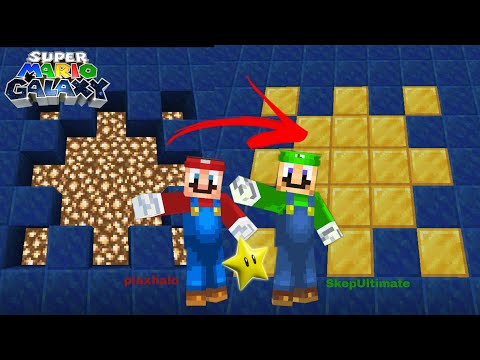 Super Mario Galaxy in Minecraft! (Minecraft Bedrock Edition)