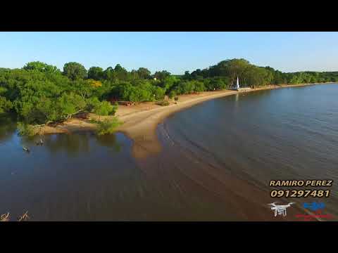 VIDEO DRON PH3PRO PLAYA DE LA AGRACIADA EN DONDE DESEMBARCARON LOS 33 ORIENTALES, SORIANO