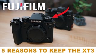 Video thumbnail for 5 reasons that made me keep the Fujifilm X-T3 over the X-T5 by Cris with no H