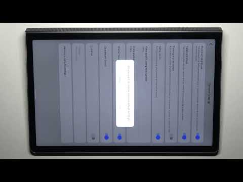 How to Reset Camera Settings on a LENOVO Yoga Tab 11 - Restore Default Camera Preferences